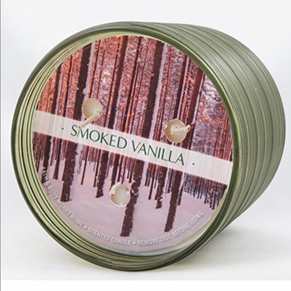 Bath & Body Works Accents Smoked Vanilla Scented Large 135 Oz 3